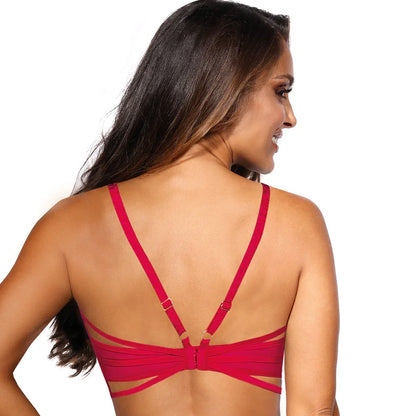 Axami Sexy Open Cup Shelf Bra Cherry Bomb - STREET STYLE