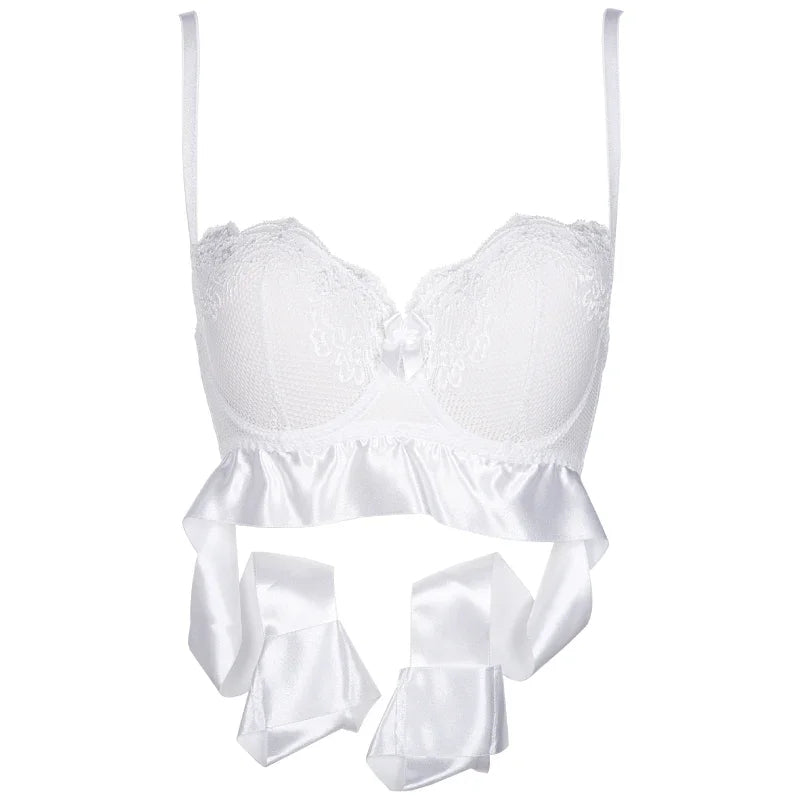 Sheer Demi Bra Axami Flirty Sevilla - STREET STYLE