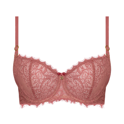 Lace Balconette Bra Samanta Naomi - STREET STYLE