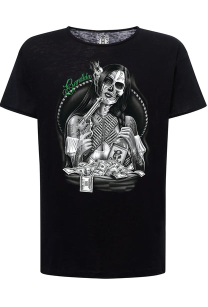 Bandida Gonzales Tattoo Skull - T-shirt Uomo Cotone - STREET STYLE
