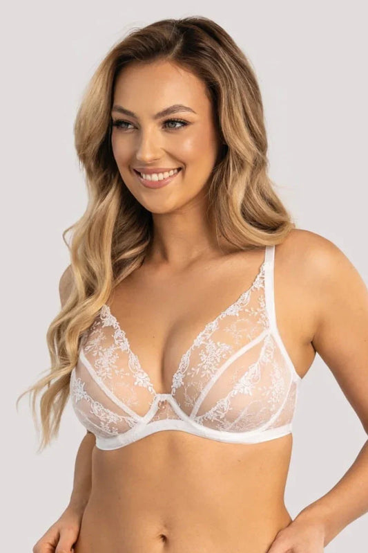 Sexy Sheer Mesh Triangle Bra Unikat Rubi - STREET STYLE
