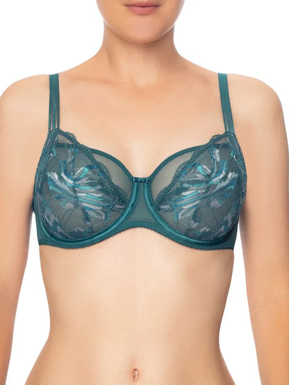Conturelle Bloomy Days Sheer Lace Wired Bra - STREET STYLE