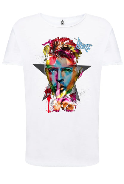 T-shirt David Bowie The Legend - Cotone Fiammato - STREET STYLE