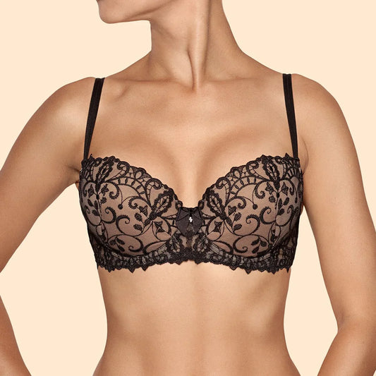 Sexy Lace Padded Push Up Bra Ajour Dolce - STREET STYLE