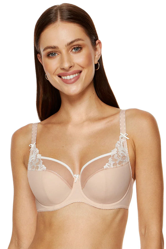 Half Padded Embroidered Bra Gorteks Egerie - STREET STYLE