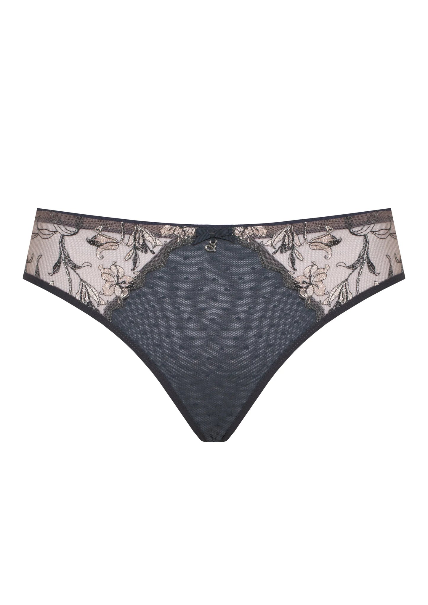 Embroidered Brazilian Panty Samanta Eliza - STREET STYLE