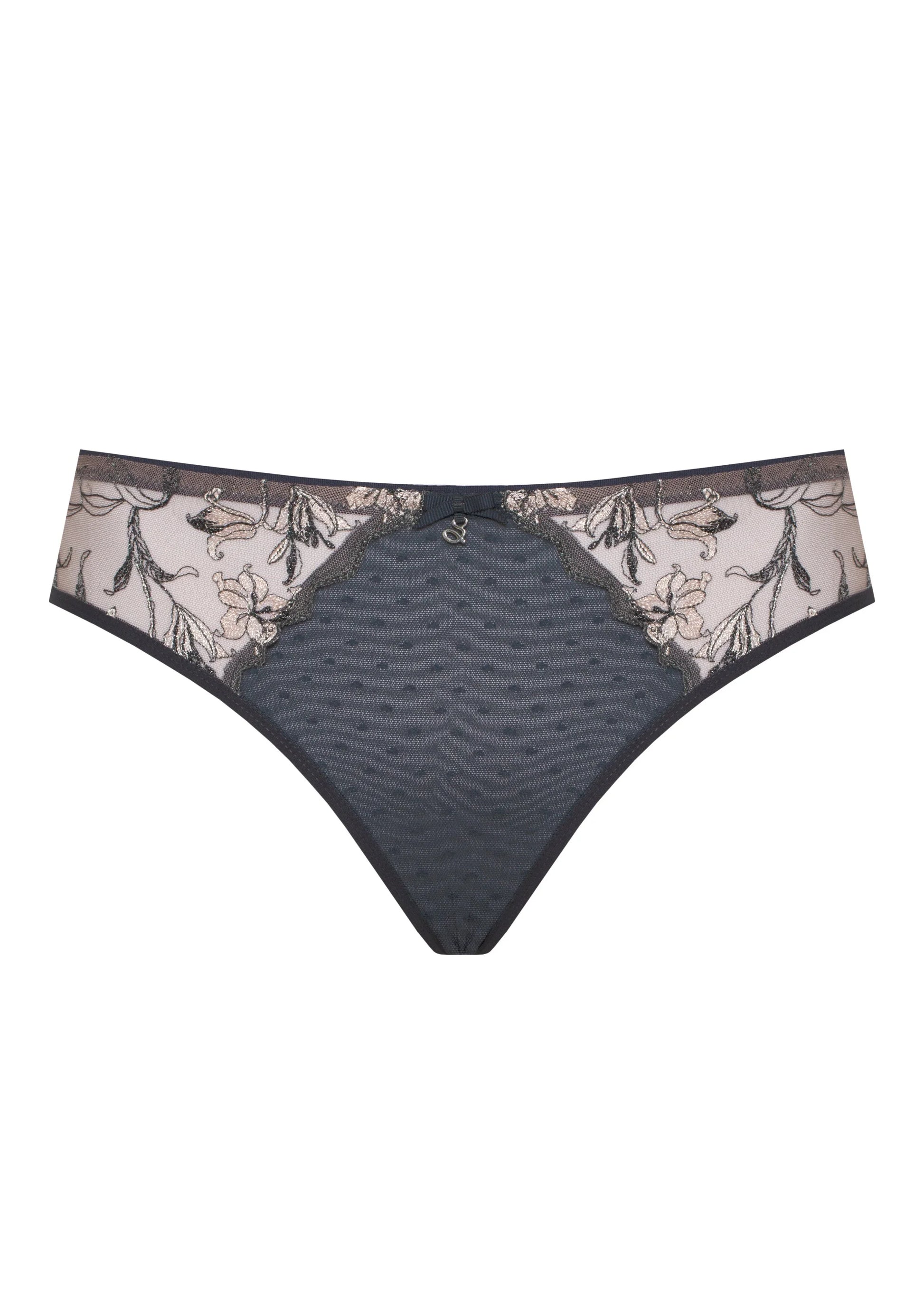 Embroidered Brazilian Panty Samanta Eliza - STREET STYLE