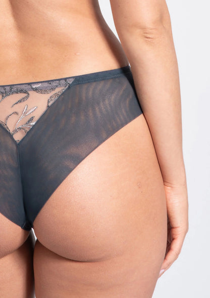 Embroidered Brazilian Panty Samanta Eliza - STREET STYLE