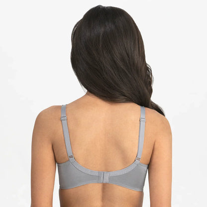 Everyday Wireless Minimizer Bra Dominique Jilian Gray - STREET STYLE