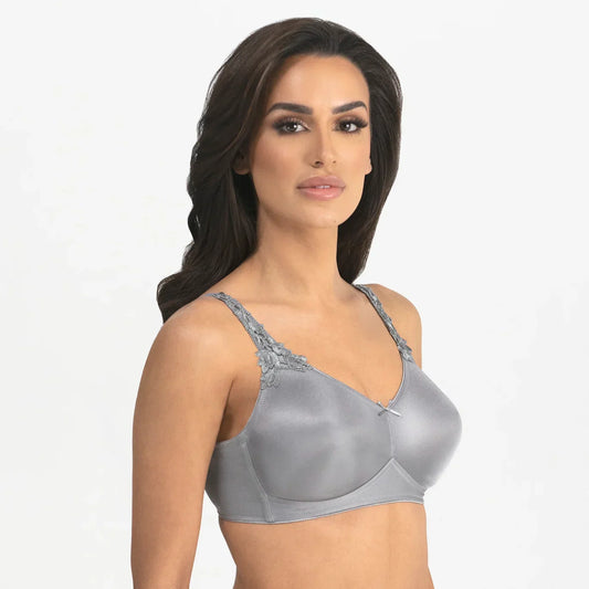 Everyday Wireless Minimizer Bra Dominique Jilian Gray - STREET STYLE