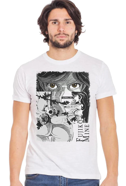 Fujiko Mine - Lupin | T-shirt Uomo Cotone Fiammato - STREET STYLE