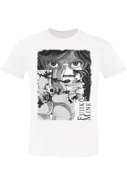 Fujiko Mine - Lupin | T-shirt Uomo Cotone Fiammato - STREET STYLE