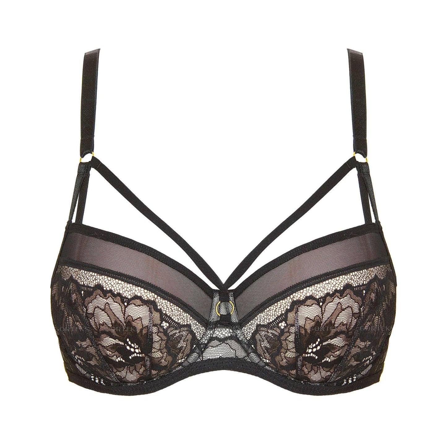 Padded Lace Underwire Bra Gorteks Gwen - STREET STYLE