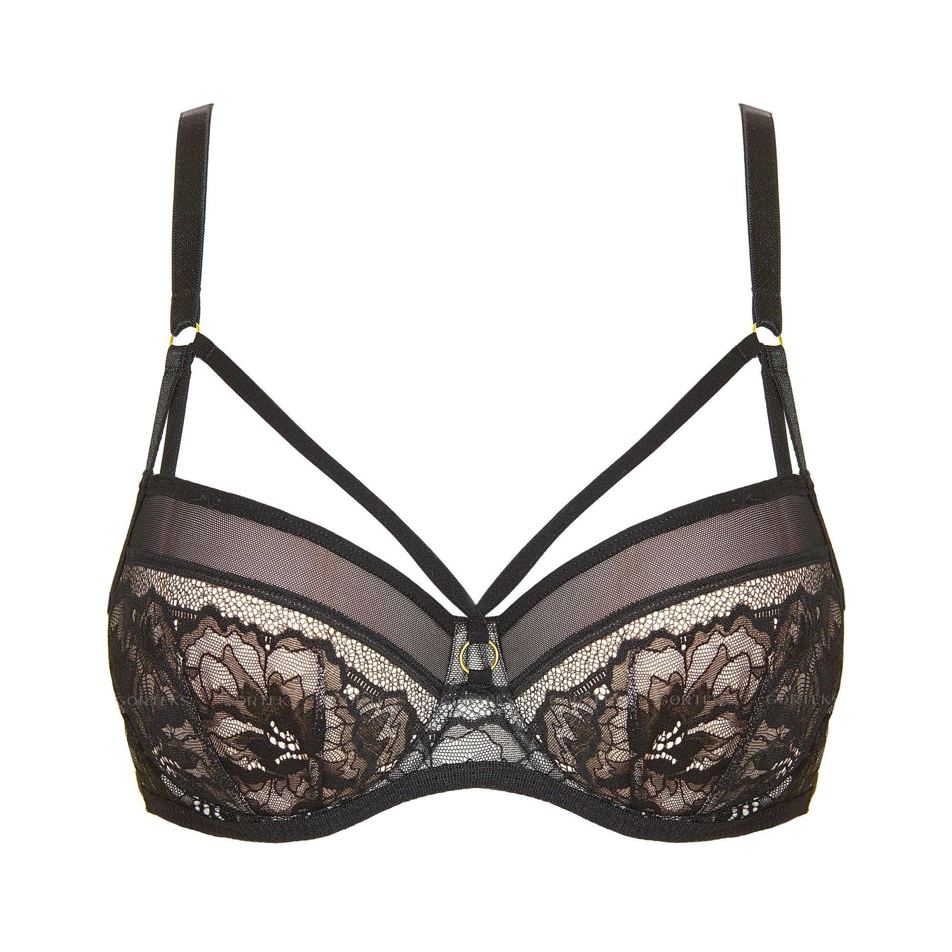 Padded Lace Underwire Bra Gorteks Gwen - STREET STYLE
