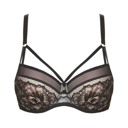 Padded Lace Underwire Bra Gorteks Gwen - STREET STYLE