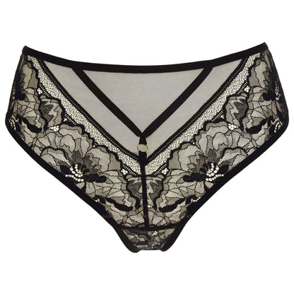 Sheer Lace Mid Rise Bikini Panty Gorteks Gwen - STREET STYLE