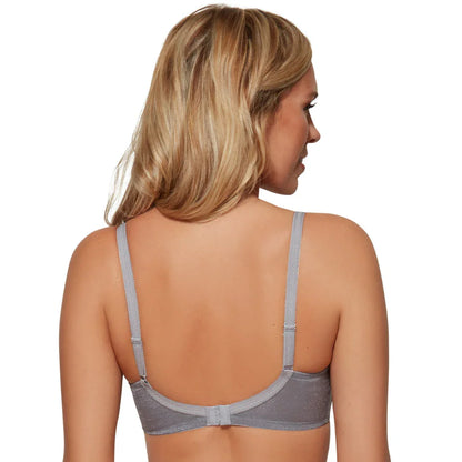 Gossard Glossies Silver Sexy Sheer Molded Bra - STREET STYLE