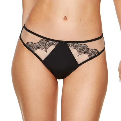 Semi Sheer Thong Panty Gorteks Heidi - STREET STYLE