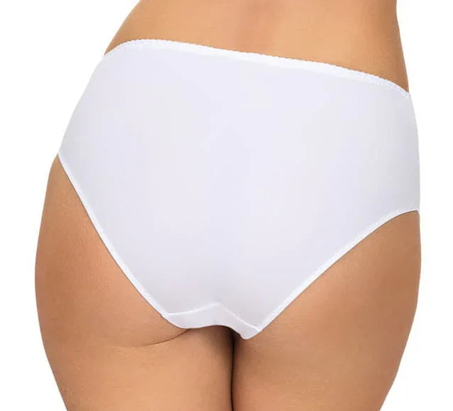 Sheer Mesh High Waist Panty Coco White - STREET STYLE