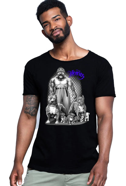 Homies Gonzales Tattoo Skull - T-shirt Uomo Cotone - STREET STYLE