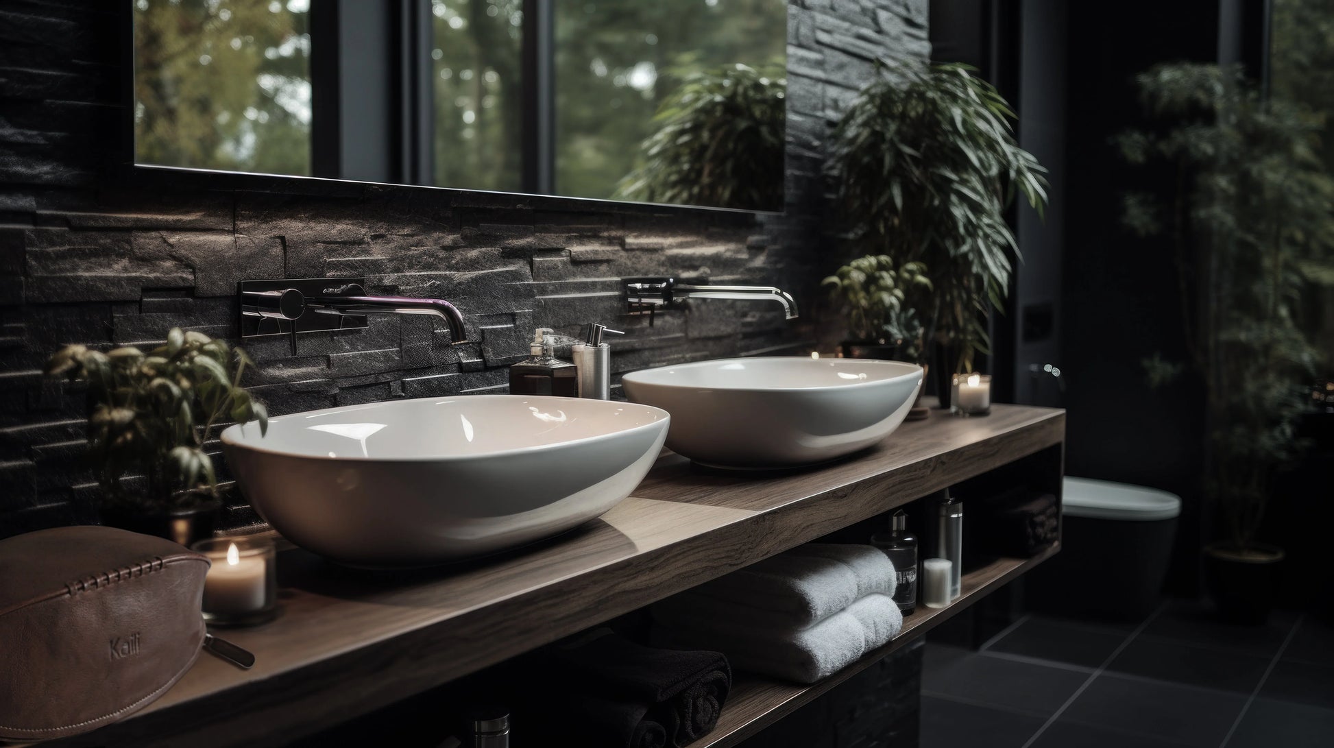 K0011BB | "Rugby Ball" Beauty Case in Genuine Leather - Colour: Dark Brown - Internal elastic to hold bottles - Zip closure - Dimensions: 35 x 14 x 14 cm - Packaging: TNT bag - STREET STYLE