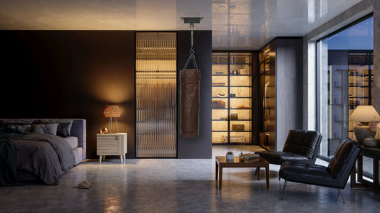 K0036BB | Sacco Da Boxe Contenitore in Vera Pelle, pieno fiore, volanata - Colore Testa Moro - Accessori Nickel lucido. Dimensioni: cm 35 x 35 x 120 - Confezione: Sacchetto Tnt - STREET STYLE