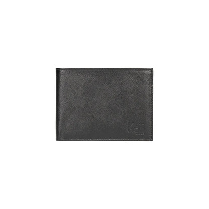 K10812AB | Men's Wallets in Saffiano Genuine Leather. Black colour. 8 credit card slots. Dimensions when closed: 12.5 x 9.5 x 1 cm. Packaging: Rigid bottom/lid gift box - STREET STYLE