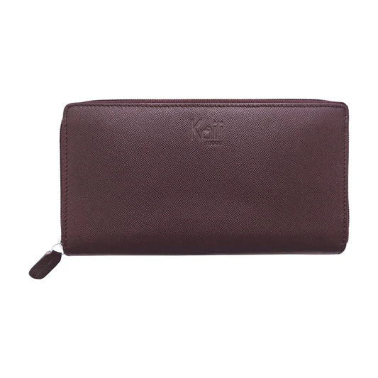 K10838XB | Portafogli Donna in Saffiano Vera Pelle. Colore Bordeaux. 6 slot per carte di credito. Dimensioni da chiuso: cm 18,5 x 10 x 2,5. Confezione: Gift Box rigido fondo/coperchio - STREET STYLE