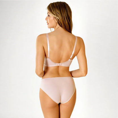 Mesh Side Bikini Panty Kamila Blush - STREET STYLE