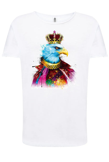 L'aigle Royal Color Stilizzato 18-20-70 T-shirt Urban Slub Men Uomo 100% Cotone Fiammato JK - STREET STYLE
