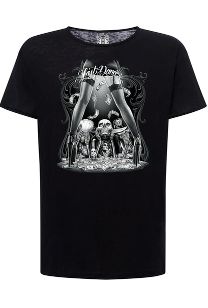 Last Dance Tattoo Skull - T-shirt Uomo Urban Slub - STREET STYLE