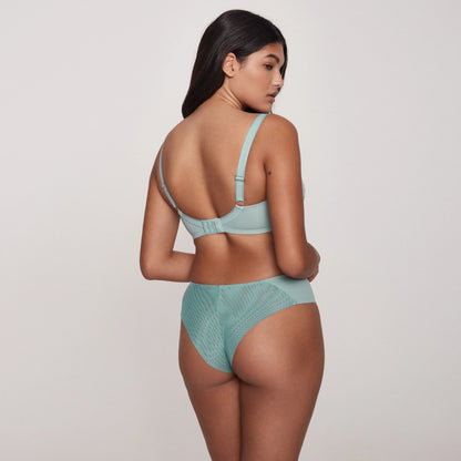 Sheer Embroidery Balconette Bra Laurel - STREET STYLE