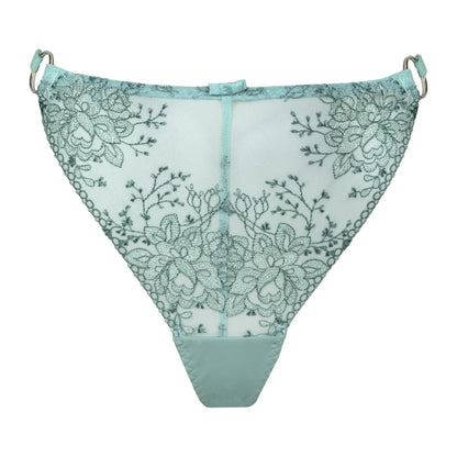 Sheer String Thong Panty Dalia Laurel - STREET STYLE
