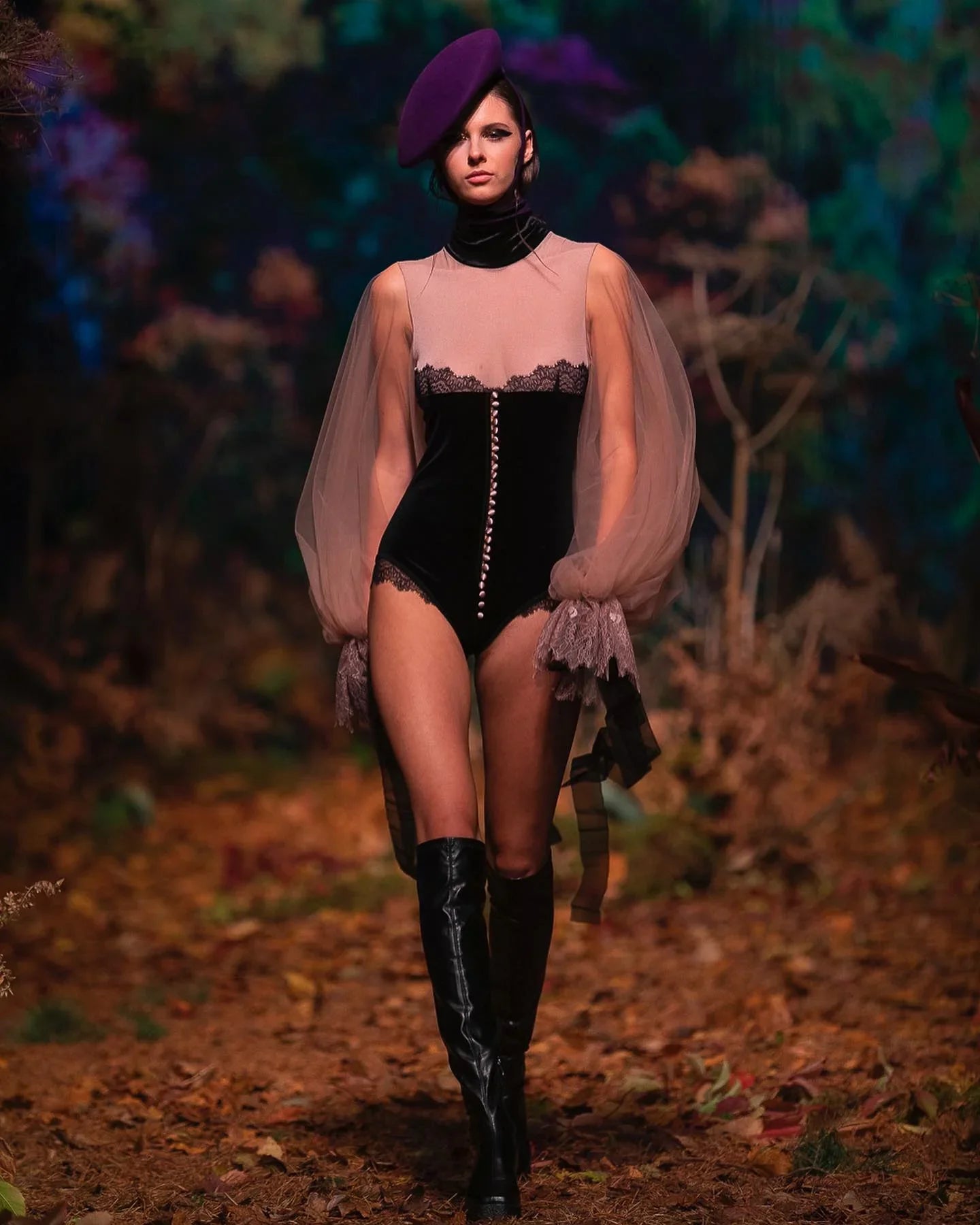 Amoralle Beautiful Dance Bodysuit - STREET STYLE