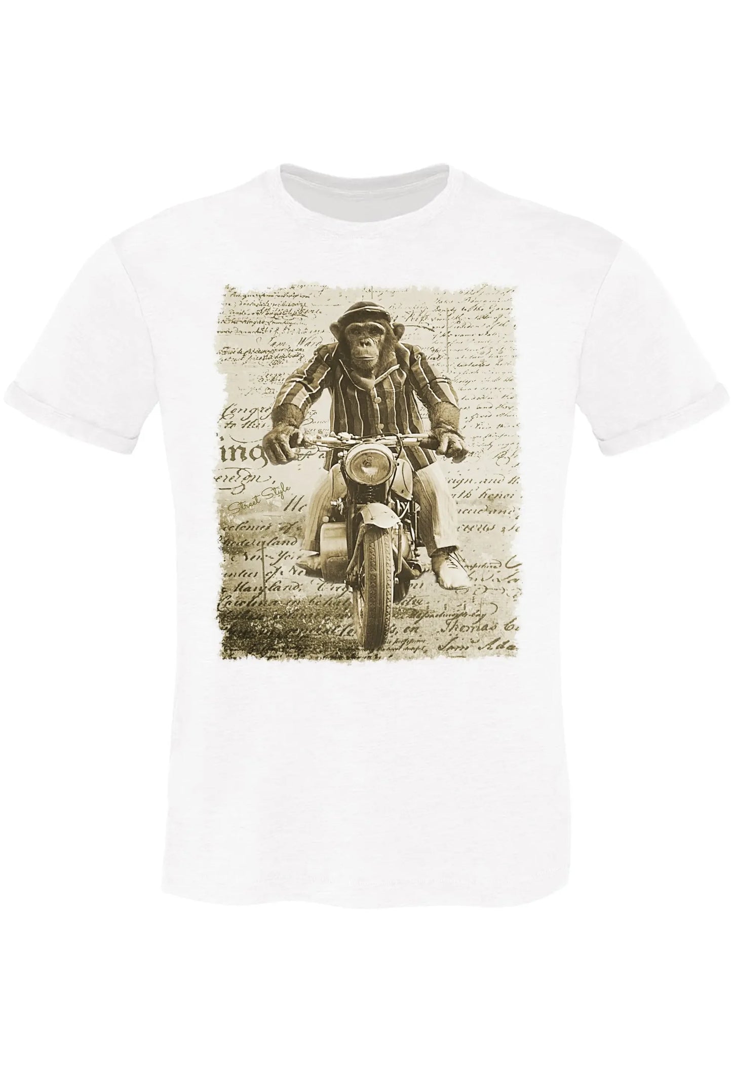 T-shirt Urban Slub The Legend Grey Uomo - Cotone 100% - STREET STYLE