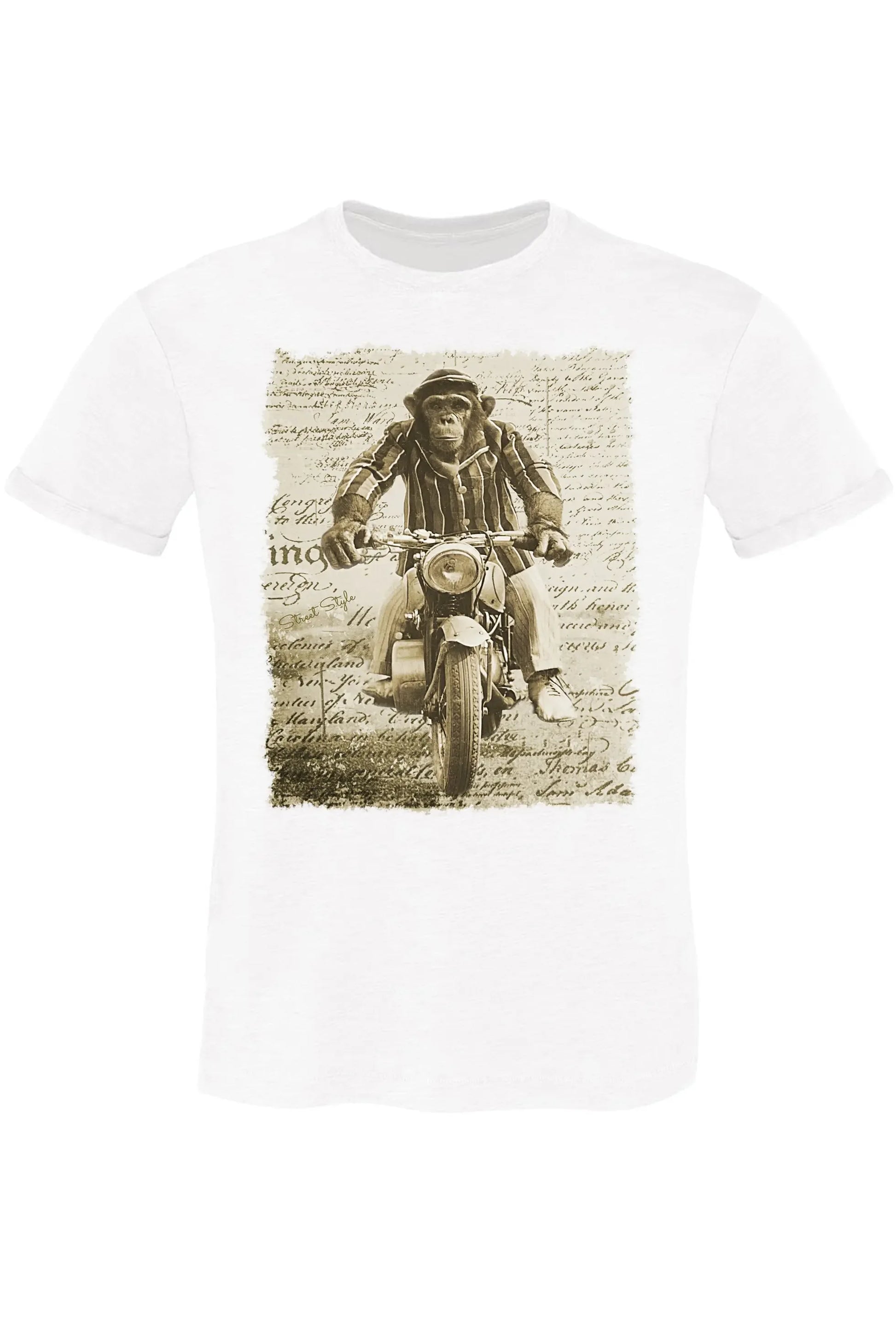 T-shirt Urban Slub The Legend Grey Uomo - Cotone 100% - STREET STYLE