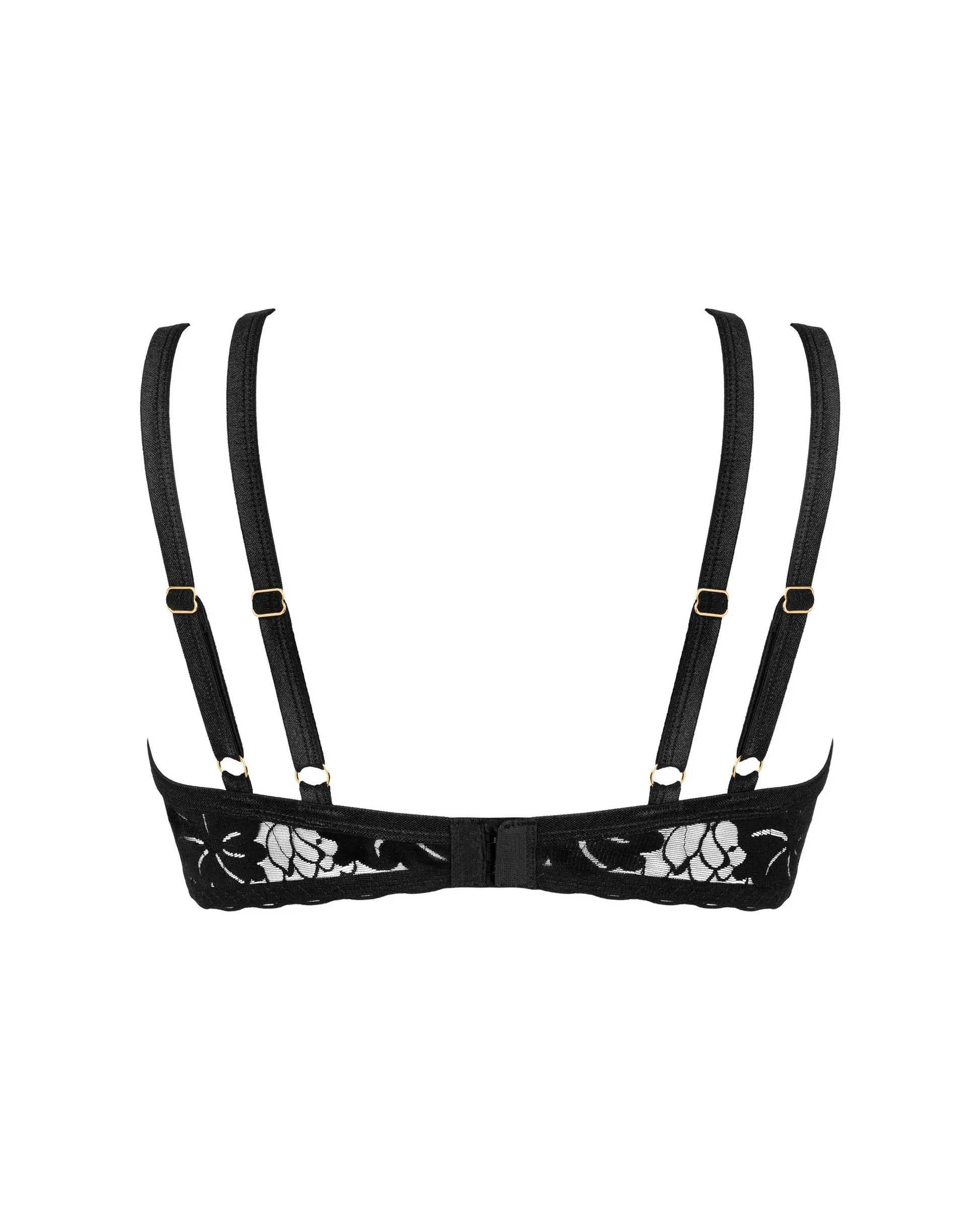 Sheer Demi Cup Underwire Bra Obsessive Arienna - STREET STYLE