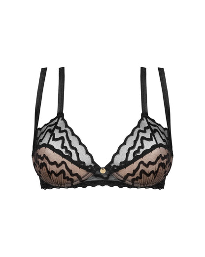 Sheer Demi Cup Underwire Bra Obsessive Arienna - STREET STYLE