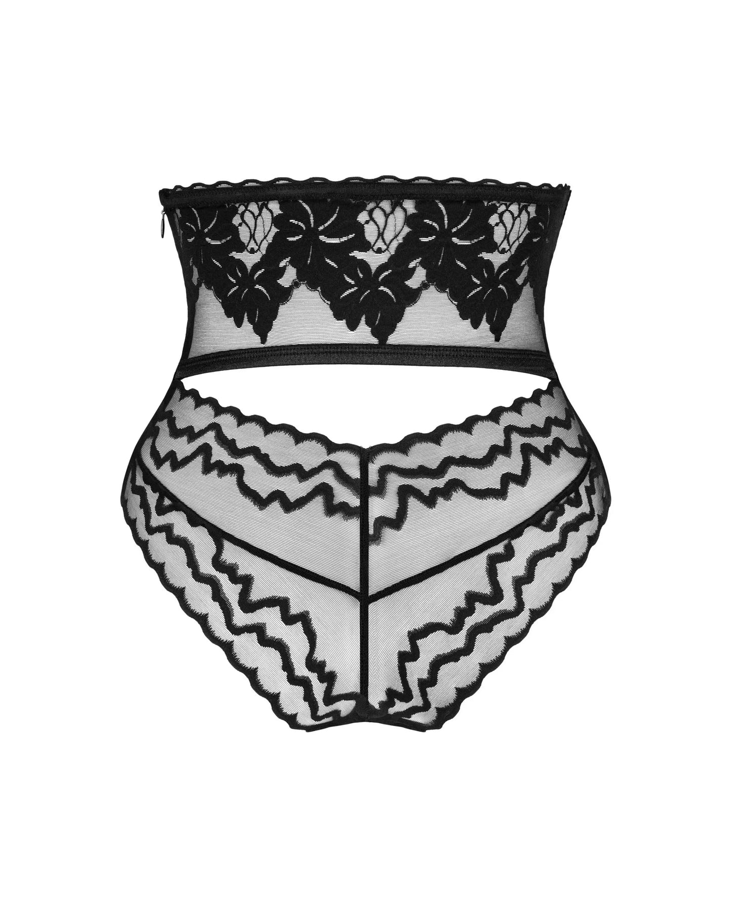 Sexy High Waist Peek-a-Boo Panty Obsessive Arienna - STREET STYLE