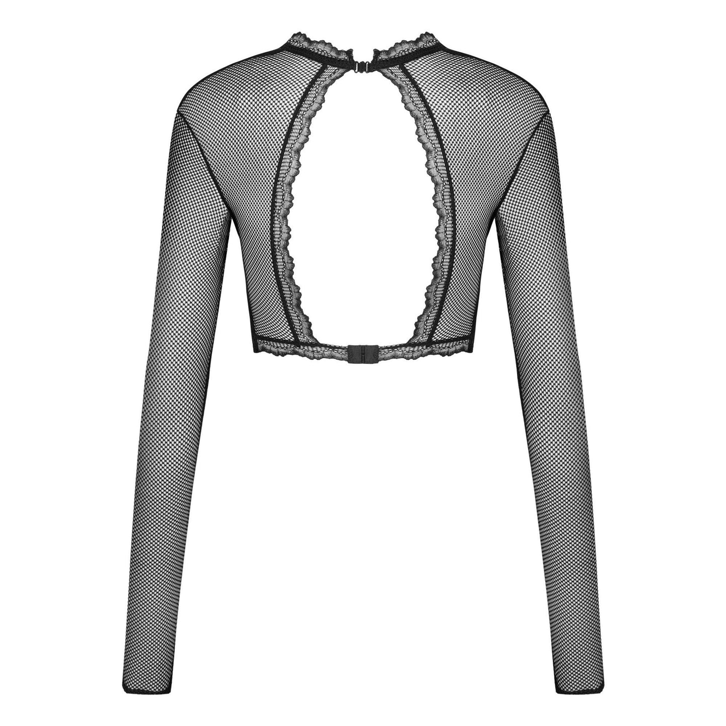 Sexy Fishnet Open Cup Top Obsessive Mibelia - STREET STYLE