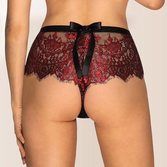 Sheer Seductive Lace Shorties Panty Obsessive Redessia - STREET STYLE