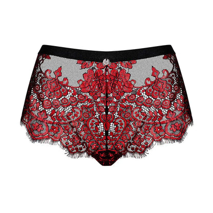 Sheer Seductive Lace Shorties Panty Obsessive Redessia - STREET STYLE