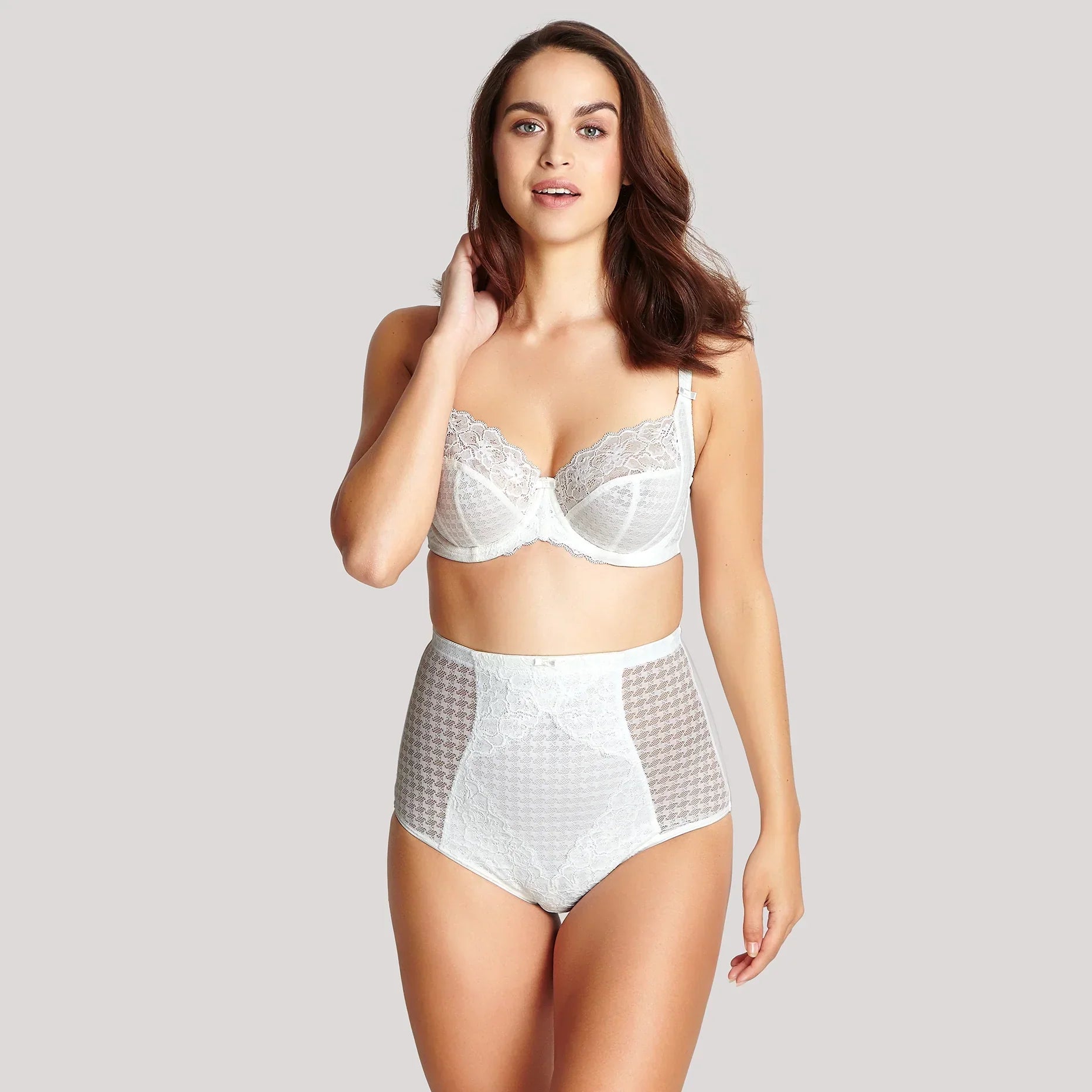 Panache Envy High Waist Shaping Brief Ivory - STREET STYLE
