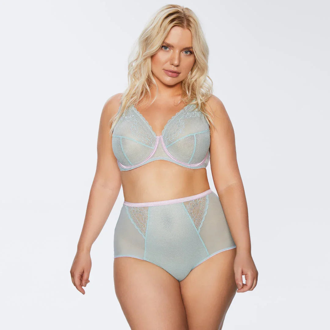 Sheer Mesh Full Busted Bra Kinga Pastellove - STREET STYLE