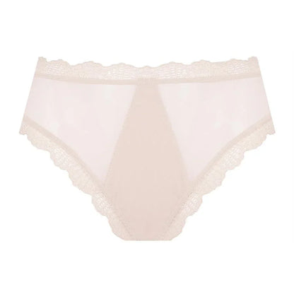 Sheer Mesh High Cut Thong Panty Pauletta - STREET STYLE