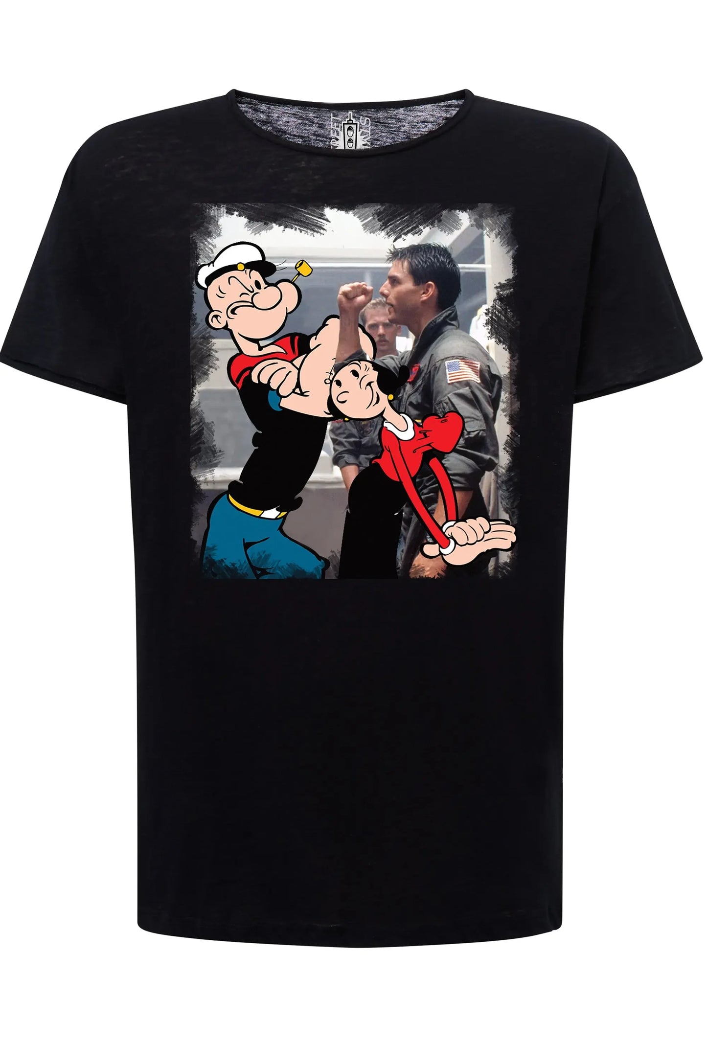 T-shirt Uomo Popeye & Olivia | Street Style Cotone Bio - STREET STYLE