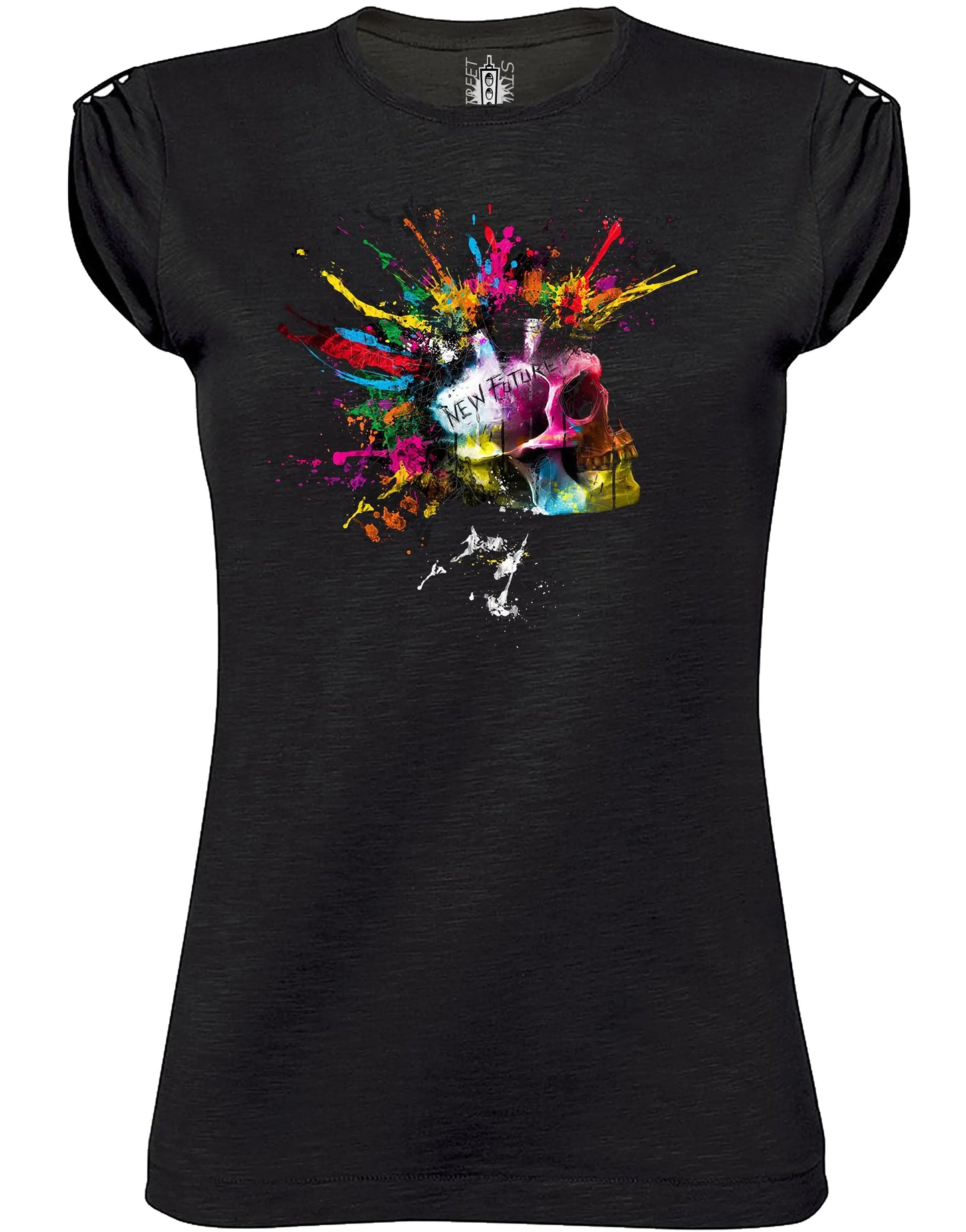 T-shirt The Legend Urban Slub Donna - Cotone Bio - STREET STYLE