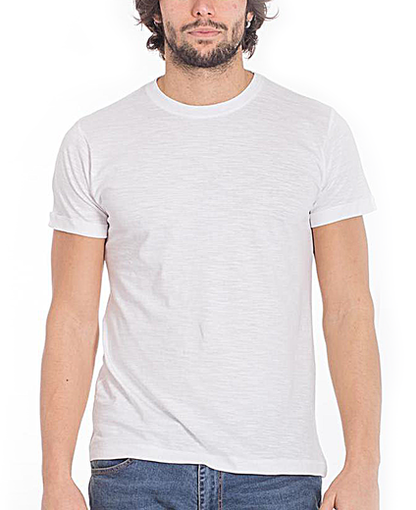 Personalizza N°3 T-shirt Slub M01 BS Fiammato Uomo