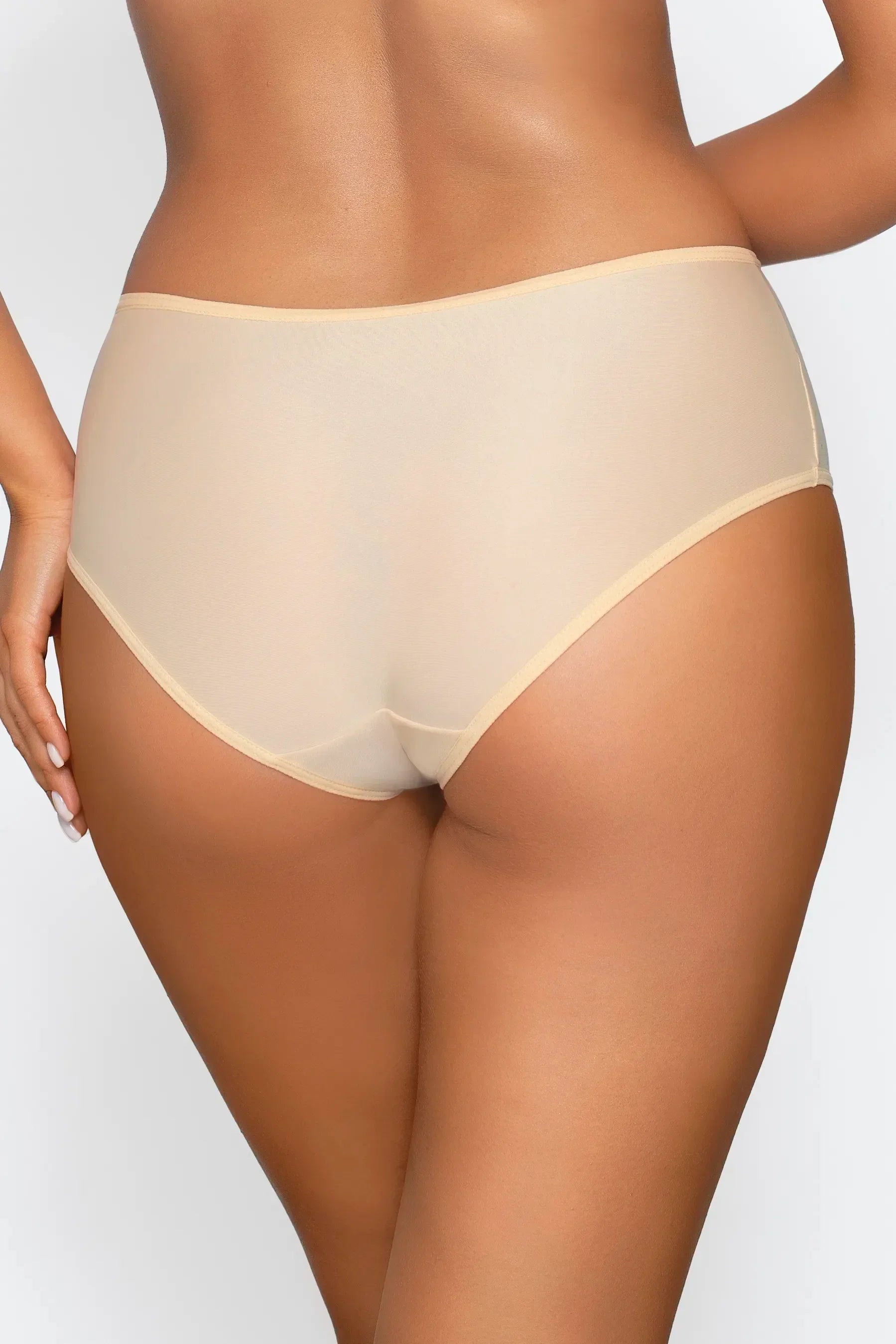 Classic Full Brief Panty PariPari Sophia Beige - STREET STYLE