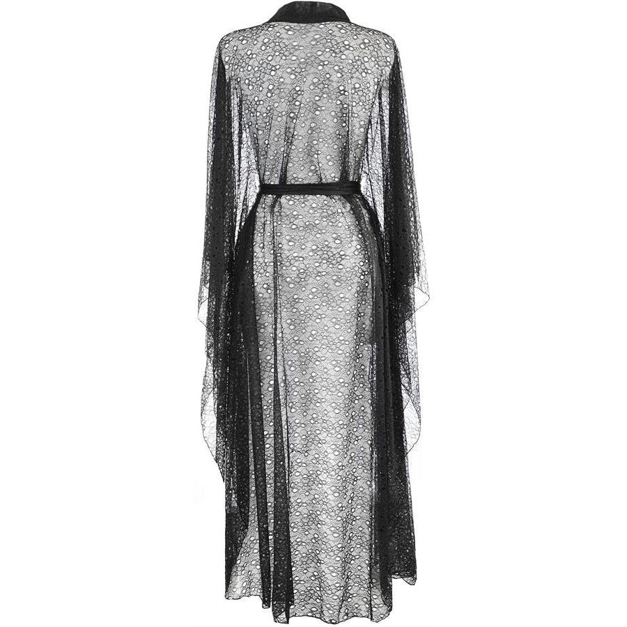Sexy Sheer Lace Robe Axami Black Panther - STREET STYLE